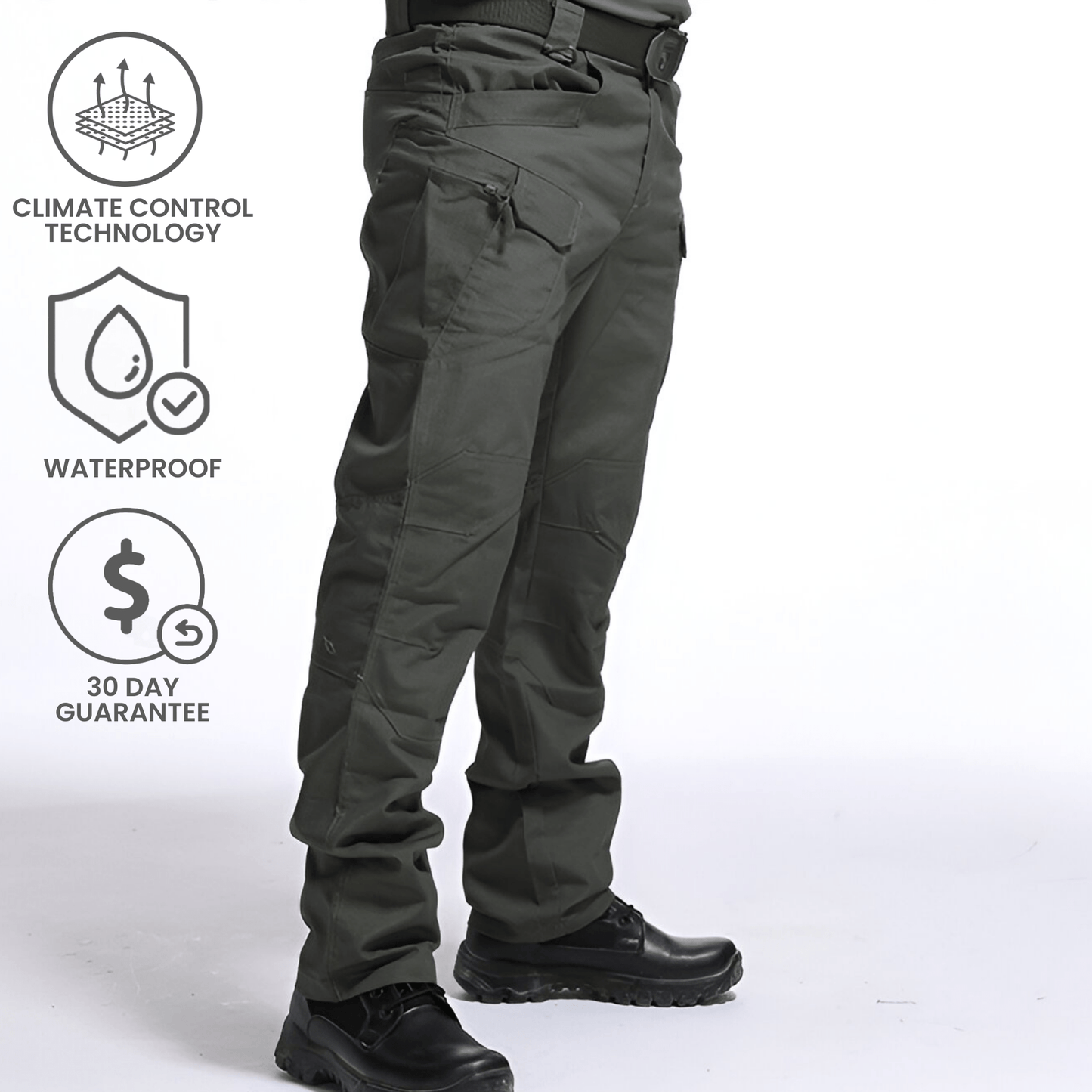 Ultraflex Trousers - Khaki