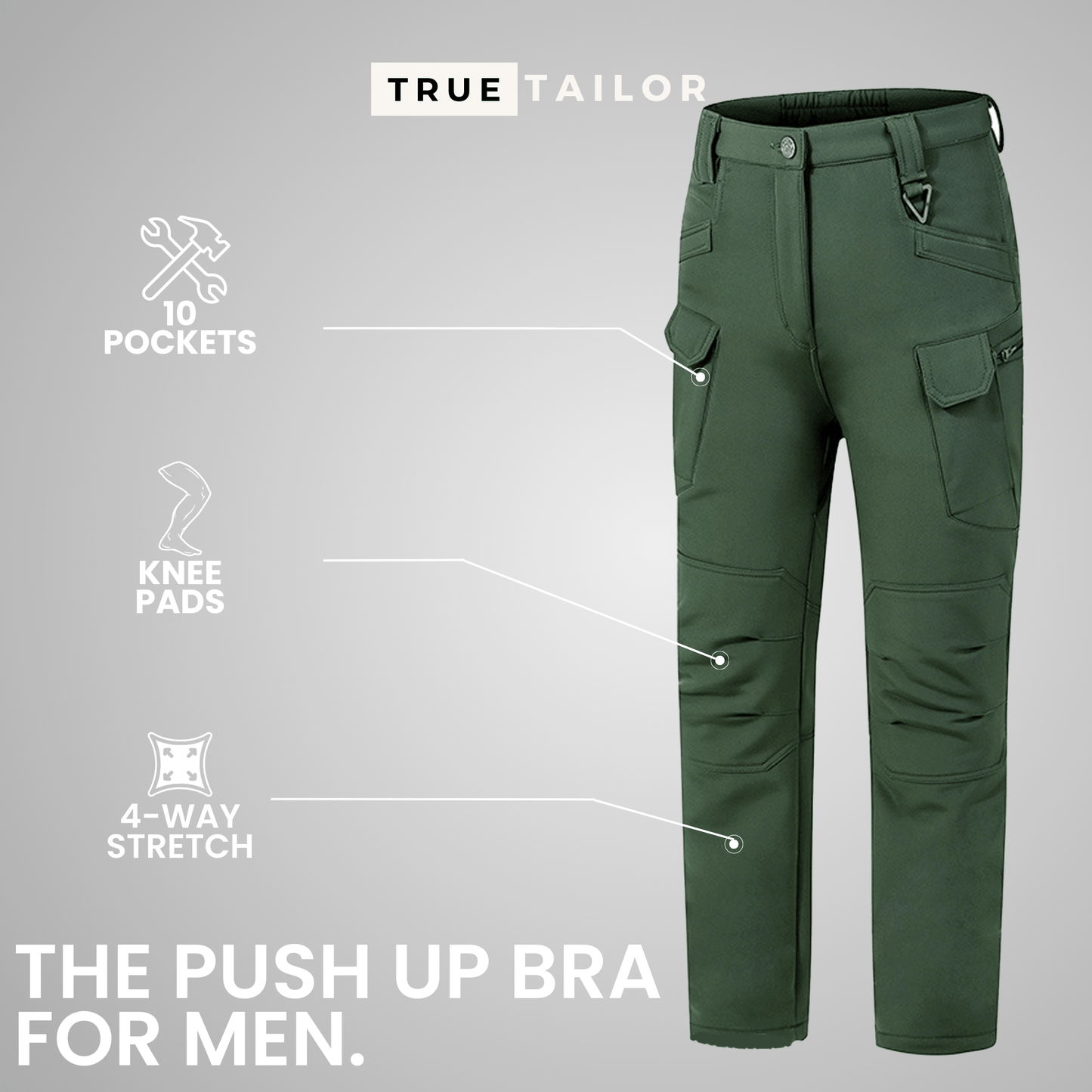 NEW Fleece Lined Waterproof Utility Trousers