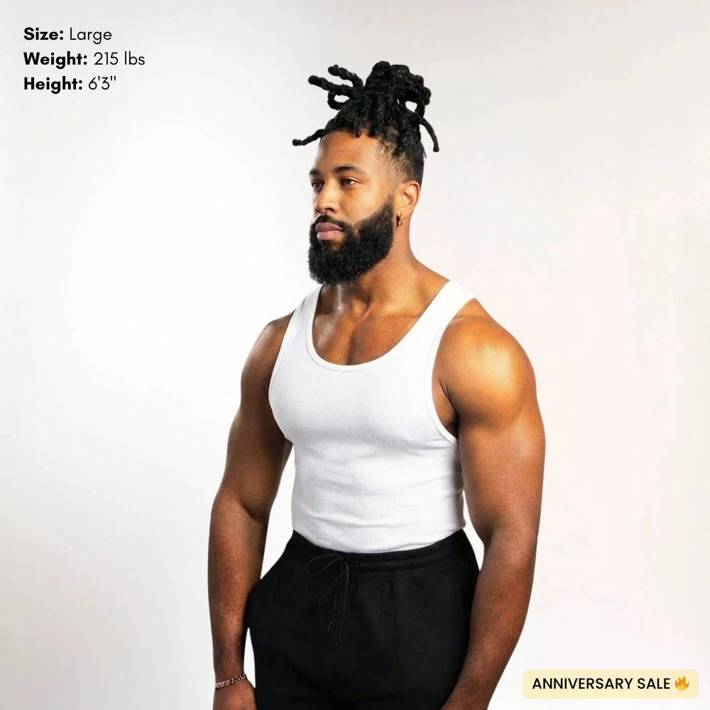 Cotton 340GSM Fitted Tank