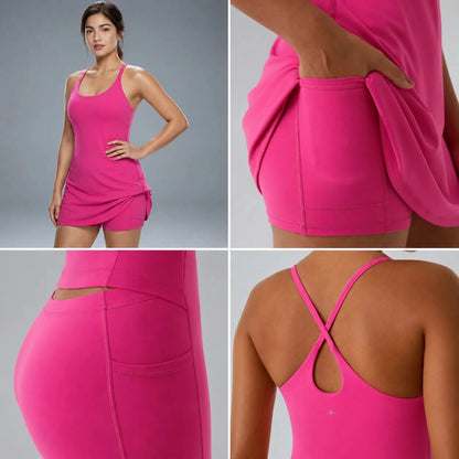 2 in 1 summer dress