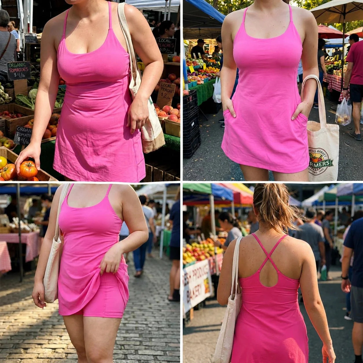 2 in 1 summer dress