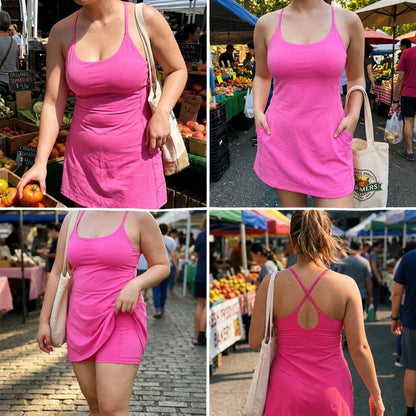 2 in 1 summer dress