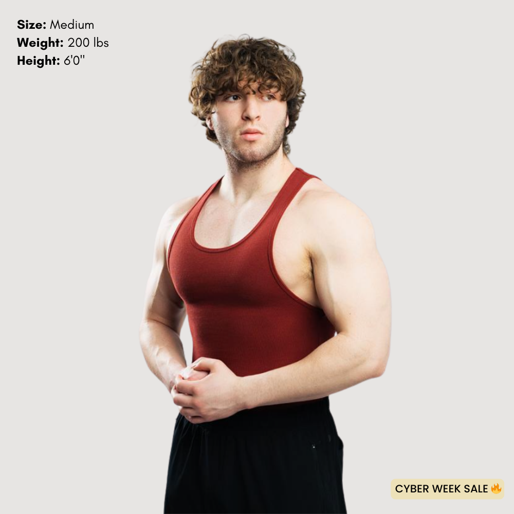 Cotton 340GSM Fitted Tank