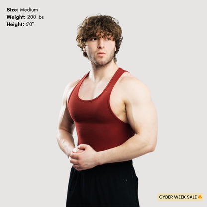Cotton 340GSM Fitted Tank