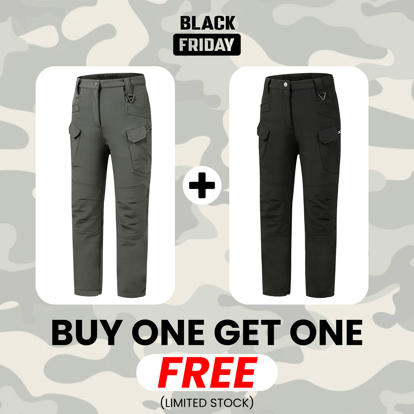 NEW Fleece Lined Waterproof Utility Trousers