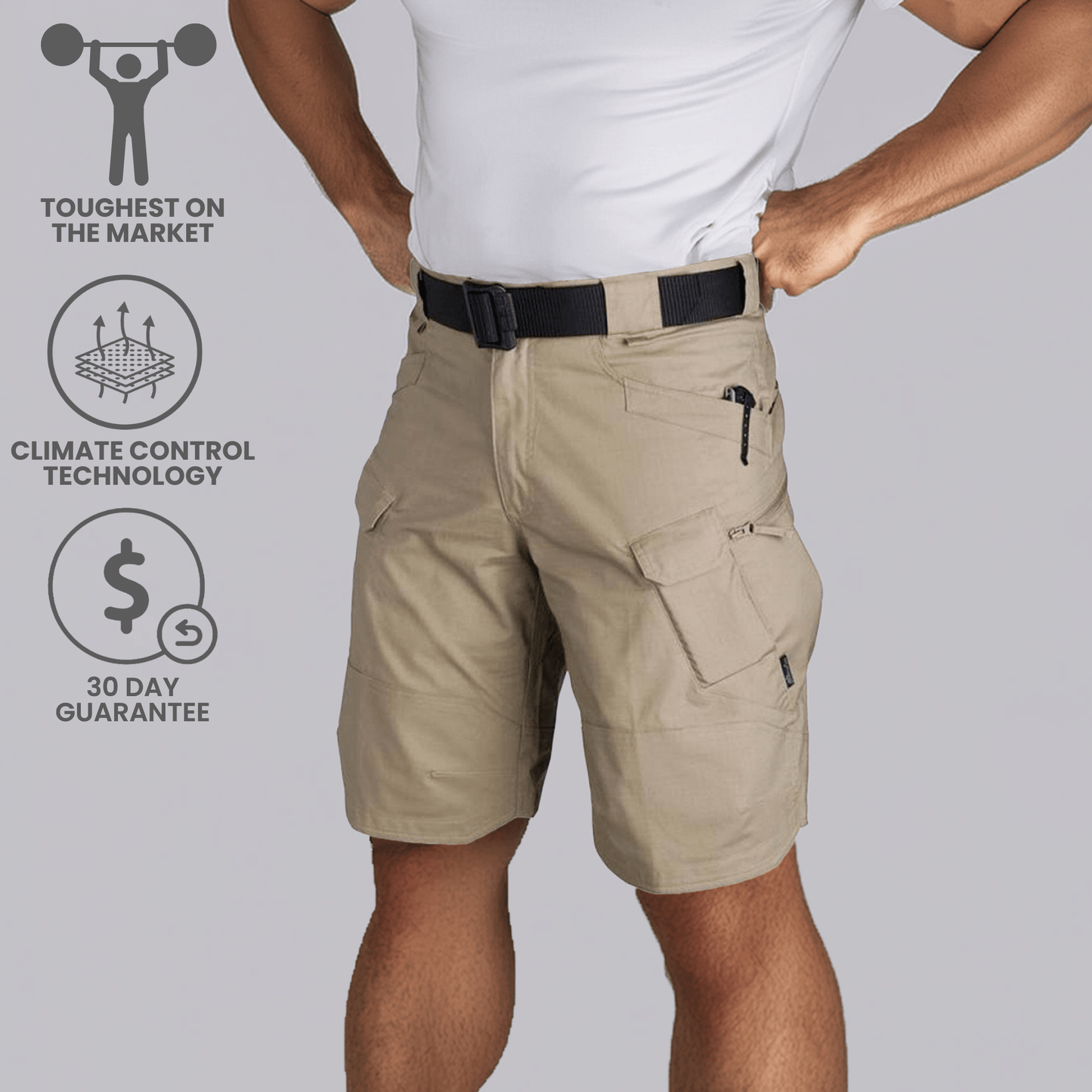 Ultraflex Waterproof Combat Shorts (NO NAV)
