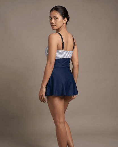 European And American Thick Swimsuit With Shoulder Straps Dress