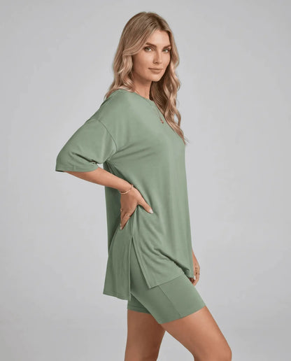 Oversized 2-piece summer set