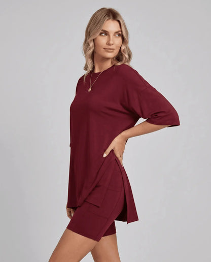 Oversized 2-piece summer set