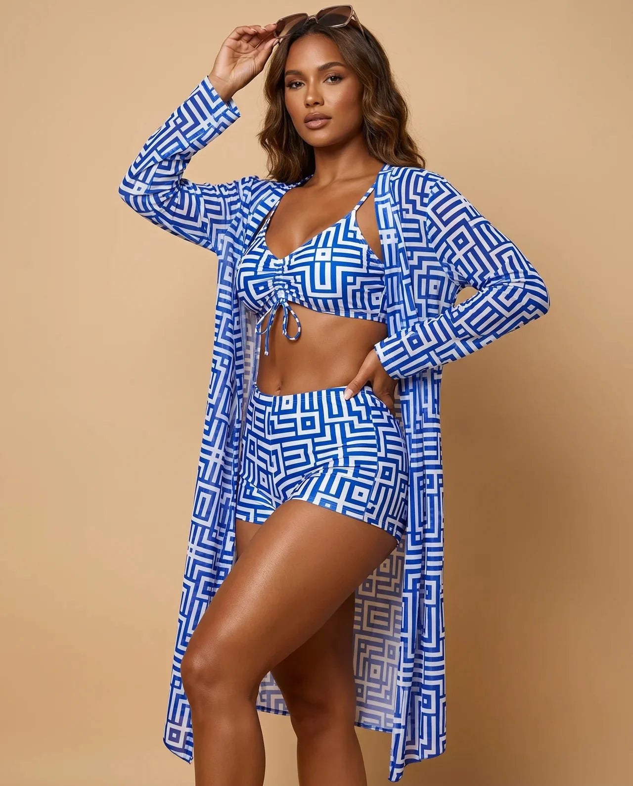 Women’s 3-Piece Resort Swimwear Set